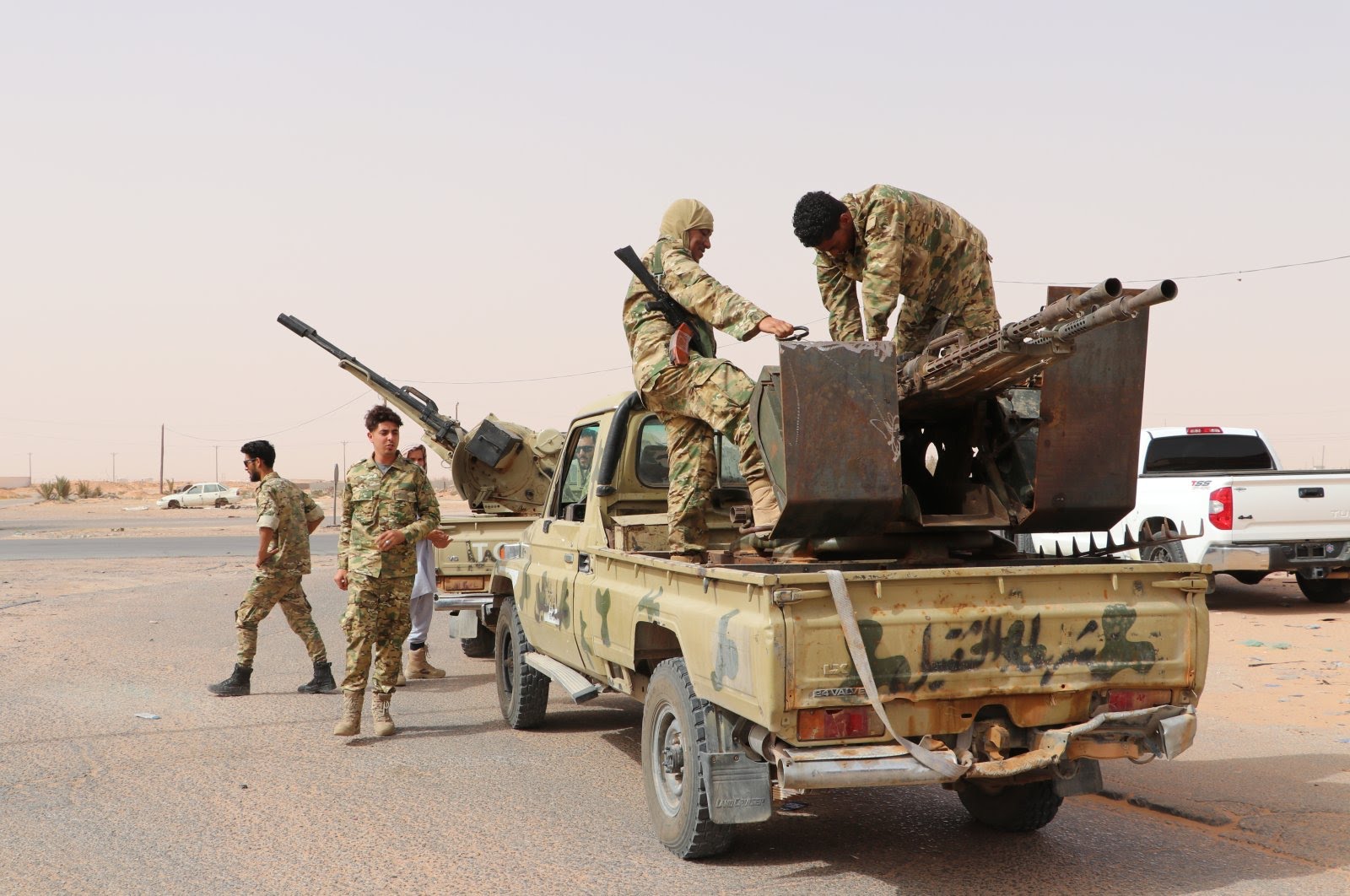 Military men in Libya PHOTO/Daily Sabah