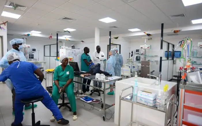 Medical doctors in a hospital in Dakar, Senegal PHOTO/Courtesy