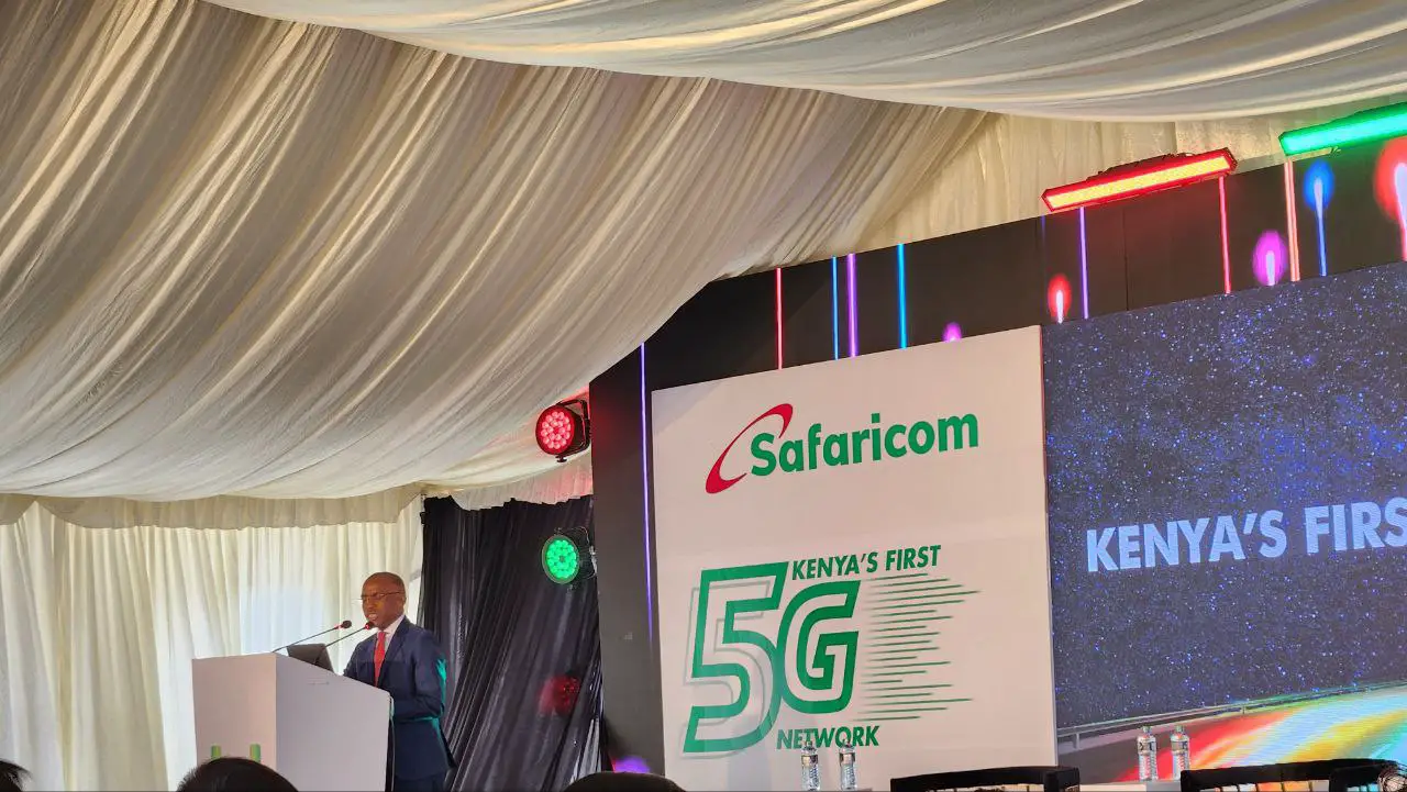 Safaricom 5G PHOTO/Courtesy