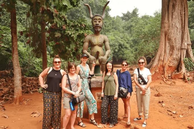 Tourists in Benin /Courtesy