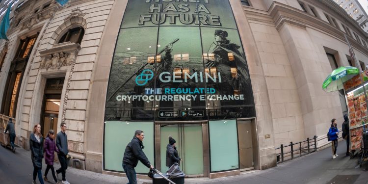 Gemini headquarters PHOTO/Coin Desk