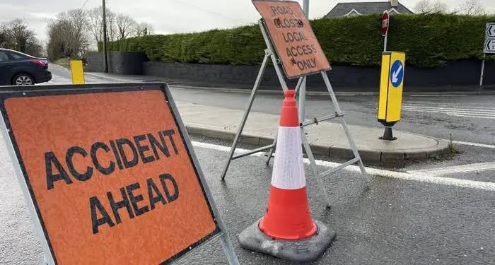 Accident ahead /Courtesy of Google
