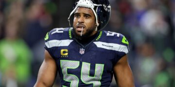 American football linebacker Bobby Wagner PHOTO/Steph Chambers/Getty Images